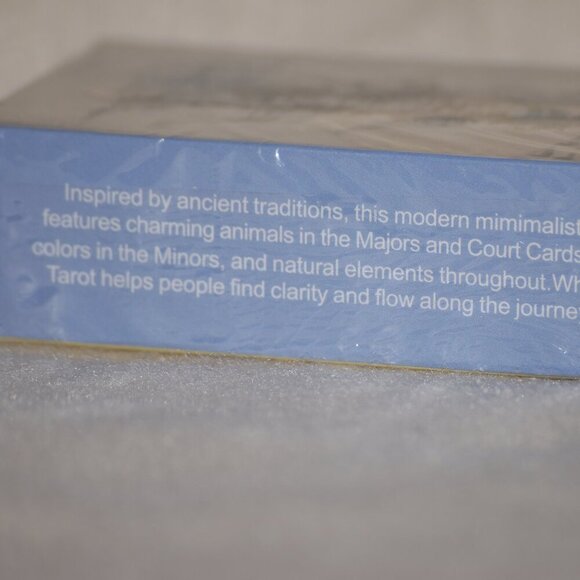 NWT White Sage Tarot by Theresa Hutch Pock Sized Deck 78 Cards & Guidebook - Picture 4 of 6